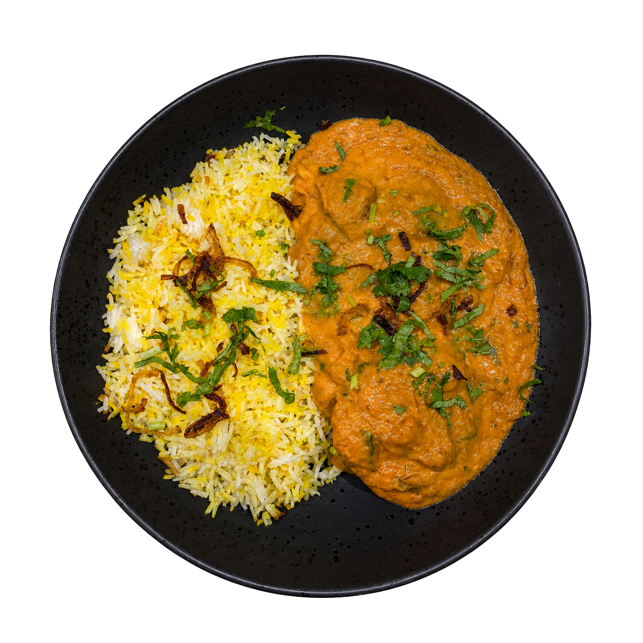 Butter chicken with Rice